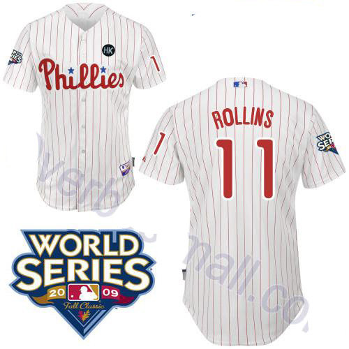 Philadelphia Phillies 11 Jimmy Rollins white Youth Jerseys Philadelphia Phillies 11 Jimmy Rollins white Youth Jerseys