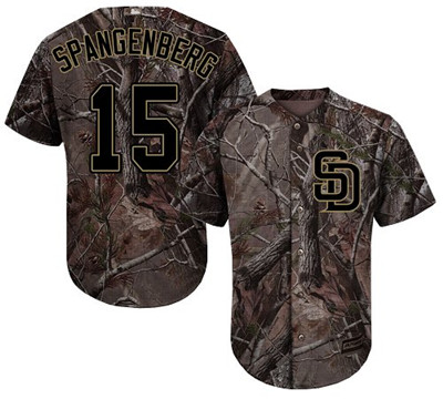 Padres #15 Cory Spangenberg Camo Realtree Collection Cool Base Stitched Youth Baseball Jersey Padres #15 Cory Spangenberg Camo Realtree Collection Cool Base Stitched Youth Baseball Jersey