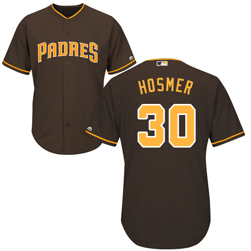 Padres #30 Eric Hosmer Brown Cool Base Stitched Youth MLB Jersey Padres #30 Eric Hosmer Brown Cool Base Stitched Youth MLB Jersey