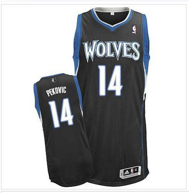 Revolution 30 Minnesota Timberwolves #14 Nikola Pekovic Black Stitched NBA Jersey Revolution 30 Minnesota Timberwolves #14 Nikola Pekovic Black Stitched NBA Jersey