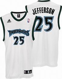 Al Jefferson Minnesota Timberwolves #25 White Jersey Al Jefferson Minnesota Timberwolves #25 White Jersey