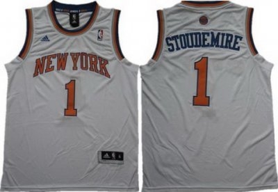 New York Knicks 1 Amar'e Stoudemire White Revolution 30 Swingman NBA Jerseys New Style New York Knicks 1 Amar'e Stoudemire White Revolution 30 Swingman NBA Jerseys New Style