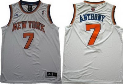 New York Knicks 7 Carmelo Anthony White Revolution 30 Swingman NBA Jerseys New Style New York Knicks 7 Carmelo Anthony White Revolution 30 Swingman NBA Jerseys New Style