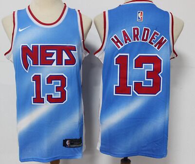 Brooklyn Nets #13 James Harden City Edition Blue Jersey Brooklyn Nets #13 James Harden City Edition Blue Jersey