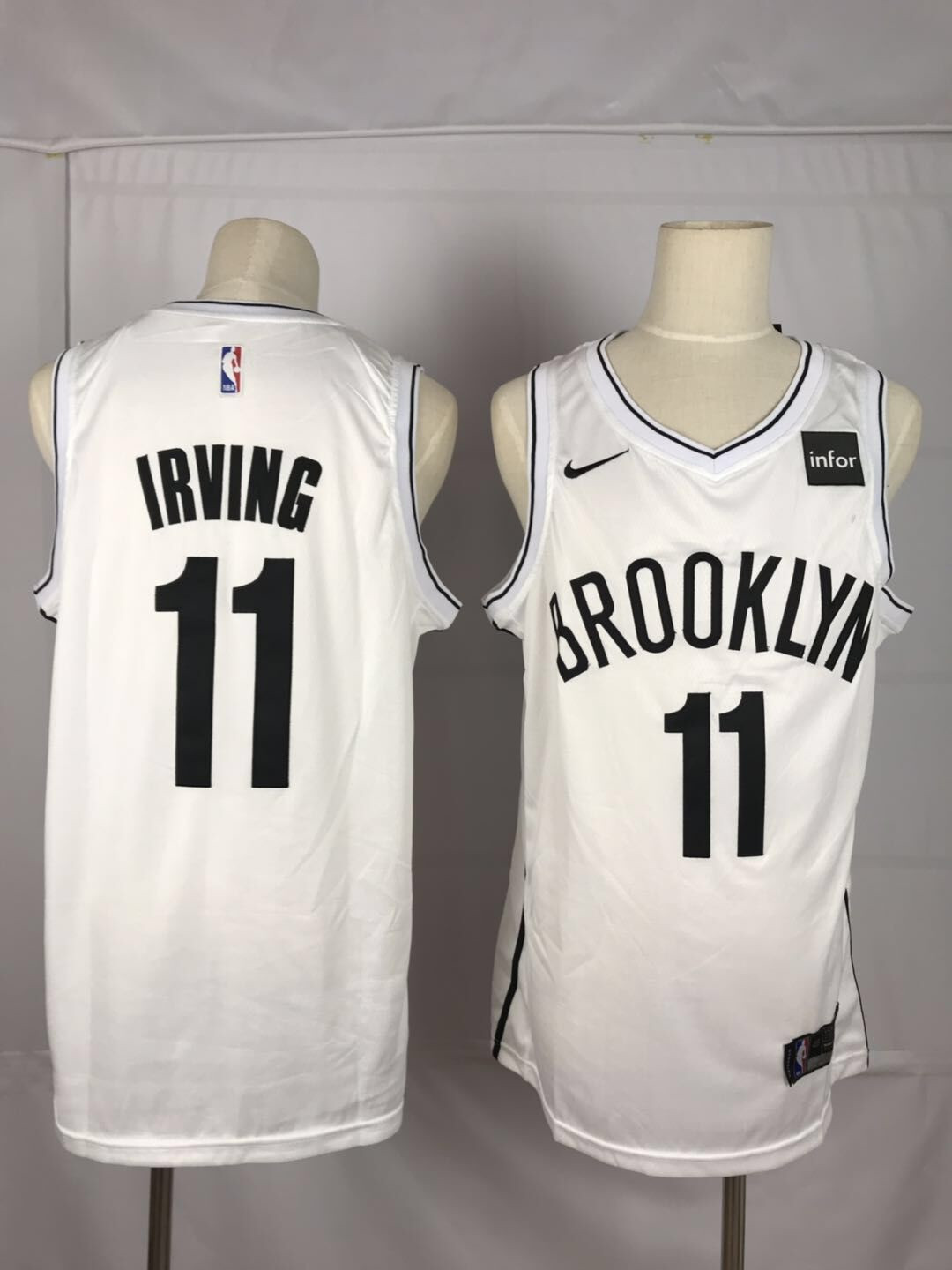 Nets 11 Kyrie Irving White Nike Swingman Jersey Nets 11 Kyrie Irving White Nike Swingman Jersey