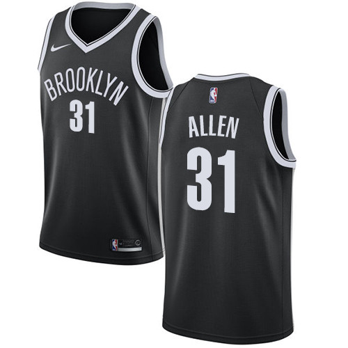 Nets #31 Jarrett Allen Black Basketball Swingman Icon Edition Jersey Nets #31 Jarrett Allen Black Basketball Swingman Icon Edition Jersey