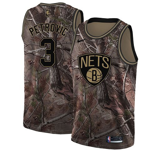 Nike Nets #3 Drazen Petrovic Camo NBA Swingman Realtree Collection Jersey Nike Nets #3 Drazen Petrovic Camo NBA Swingman Realtree Collection Jersey