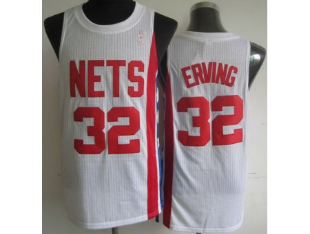 New Jersey Nets 32 Julius Erving White ABA Hardwood Classic Revolution 30 NBA Jerseys New Jersey Nets 32 Julius Erving White ABA Hardwood Classic Revolution 30 NBA Jerseys