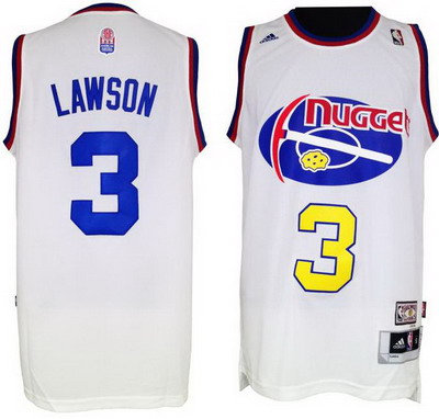 Denver Nuggets 3 Ty Lawson ABA Hardwood Classic Swingman Jersey