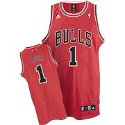 Chicago Bulls Swingman Derek Rose Road 1 Jersey red