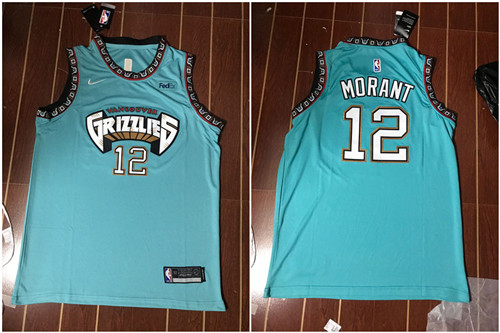 Grizzlies 12 Ja Morant Green Nike Swingman Jersey Grizzlies 12 Ja Morant Green Nike Swingman Jersey