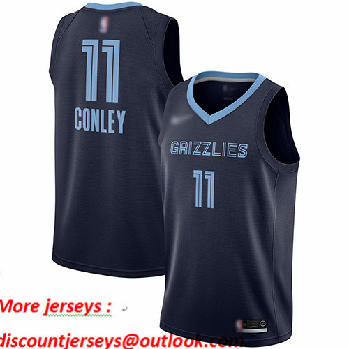 Grizzlies #11 Mike Conley Navy Blue Basketball Swingman Icon Edition Jersey Grizzlies #11 Mike Conley Navy Blue Basketball Swingman Icon Edition Jersey