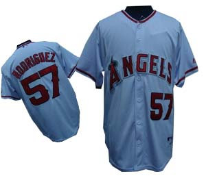 Anaheim Angels RODRIGUEZ 57 White