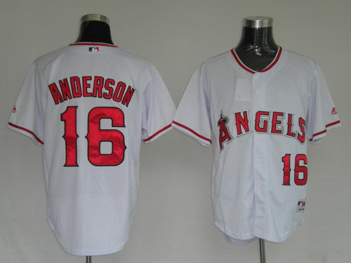 jerseys Los Angeles Angels 16 Anderson Home