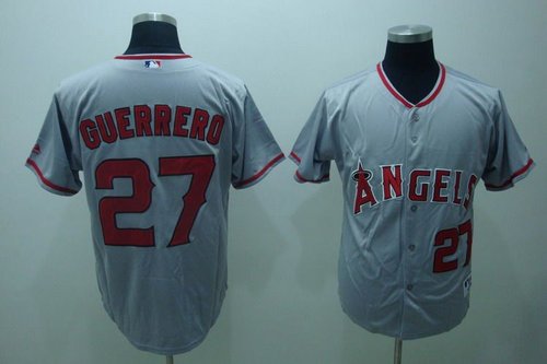 MLB jerseys Los Angeles Angels 27 Vladimir Guerrero Gray