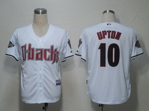 Arizona Diamondbacks 10 Upton White