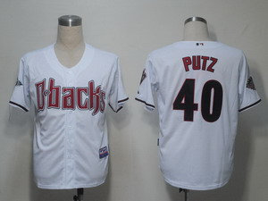 Arizona Diamondbacks 40 Putz White