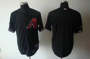 Arizona Diamondbacks blank jerseys black