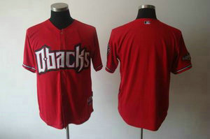 Arizona Diamondbacks blank jerseys red