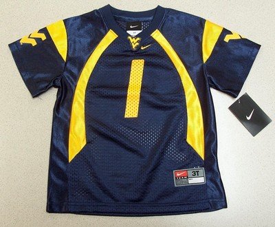 NCAA Nike West Virginia Mountaineers Tavon Austin #1 blue WVU jersey
