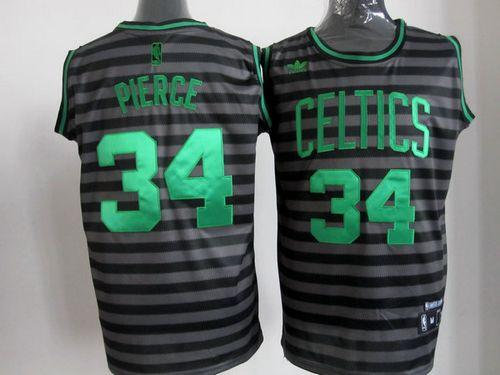 Celtics #34 Paul Pierce Groove Stitched NBA Jersey