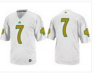 Notre Dame Fighting Irish 7 Stephon Tuitt White Techfit College Football NCAA Jerseys