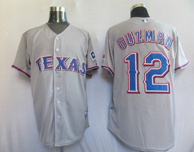Texas Rangers 12# GUZMAN GREY