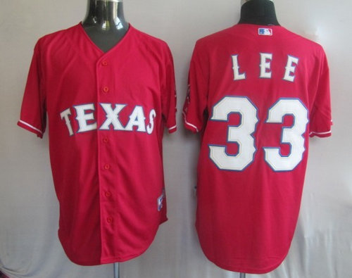 Jerseys Texans 33# Lee Red