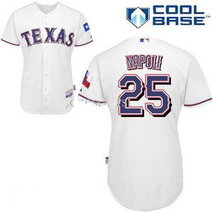 Texas Rangers 25 Mike Napoli White Baseball Jerseys Cool Base Jersey Texas Rangers 25 Mike Napoli White Baseball Jerseys Cool Base Jersey