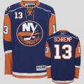 New York Islanders #13 Rob Schremp Blue Jersey