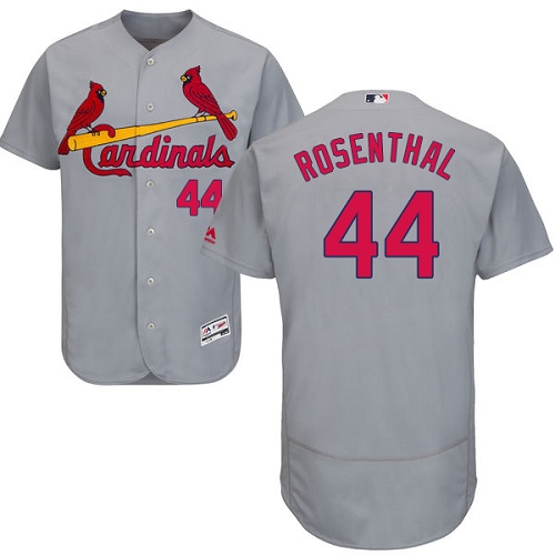 Cardinals #44 Trevor Rosenthal Grey Flexbase Authentic Collection Stitched MLB Jersey Cardinals #44 Trevor Rosenthal Grey Flexbase Authentic Collection Stitched MLB Jersey