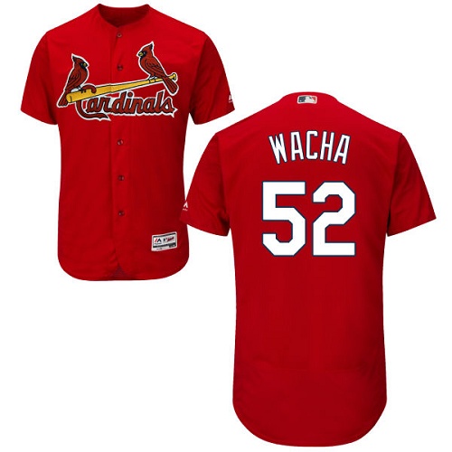 Cardinals #52 Michael Wacha Red Flexbase Authentic Collection Stitched MLB Jersey Cardinals #52 Michael Wacha Red Flexbase Authentic Collection Stitched MLB Jersey