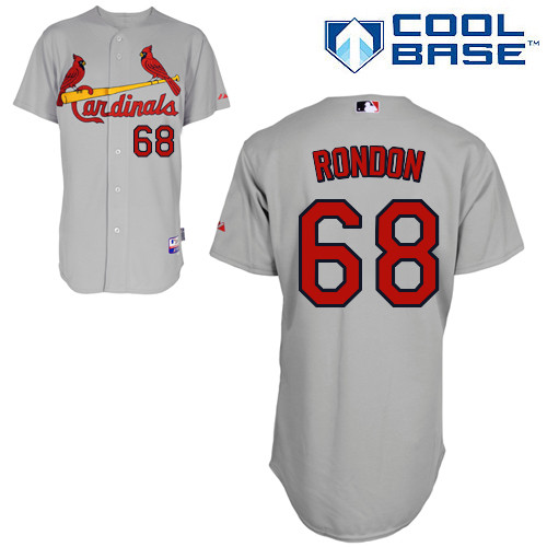 St.Louis Cardinals #68 Rondon Gray Baseball Jersey