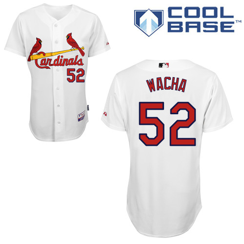 St.Louis Cardinals #52 Wacha White Baseball Jersey