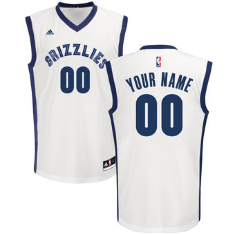 adidas Memphis Grizzlies Custom Replica Home Jersey
