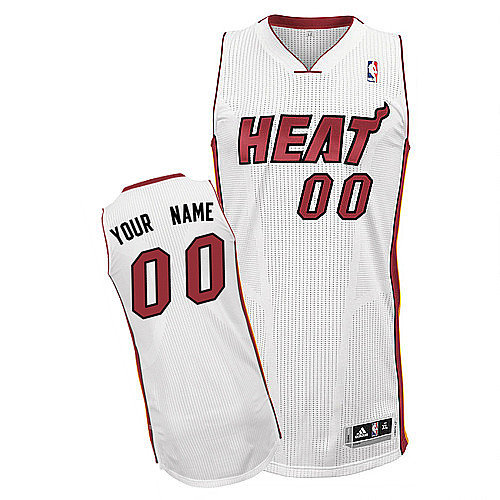 Heats Personalized Authentic White Jersey (S-5XL)