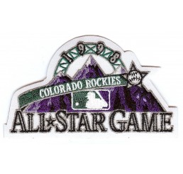 1998 Major League Baseball All Star Game Patch (Colorado)