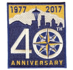 Seattle Mariners 40th Anniversary Alternate Patch