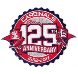 St. Louis Cardinals 125th Anniversary Patch