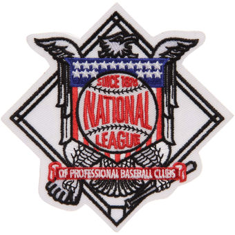 National League Primary Logo stiched Patch