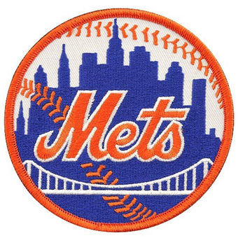 New York Mets Primary Logo stiched Patch