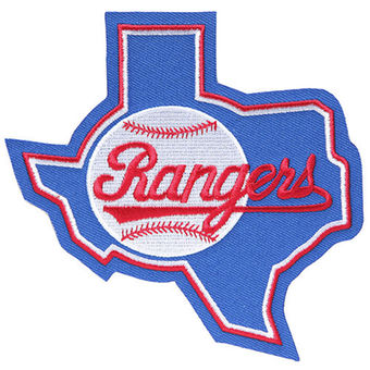 Texas Rangers Retro stiched Patch