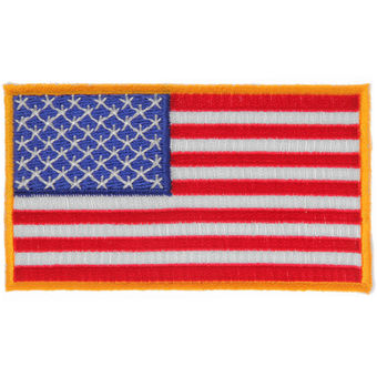 MLB American Flag stiched Patch