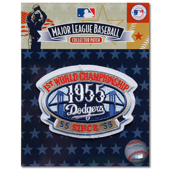 Brooklyn Dodgers 1955 World Series Champions Cooperstown Collection Commemorative stiched Patch