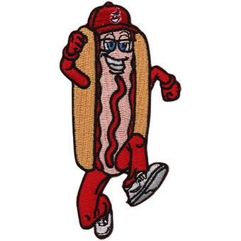 Cleveland Indians Ketchup Embroidered Adhesive stiched Patch