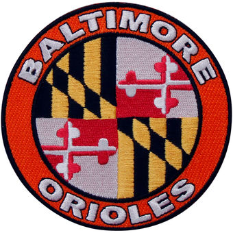 Baltimore Orioles Orange Home Secondary Logo stiched Patch