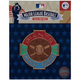 New York Giants 1933 World Series Champions Cooperstown Collection Commemorative stiched Patch