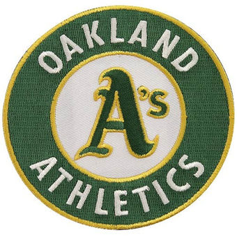 Oakland Athletics Embroidered Team Logo Collectible stiched Patch