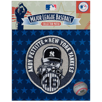 New York Yankees Andy Pettitte #46 Player Milestone stiched Patch