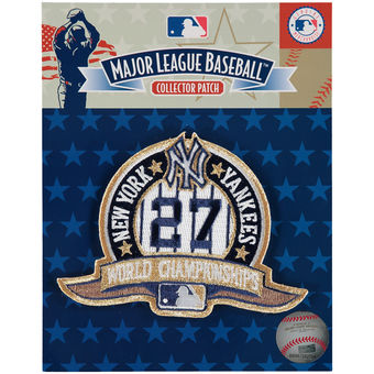 New York Yankees 27-Time World Series Champions stiched Patch